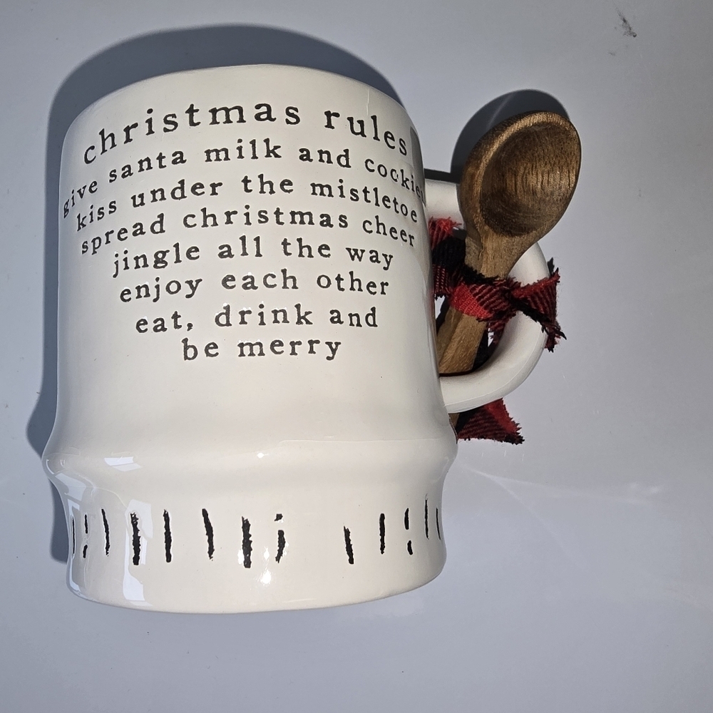 NWOT Mud Pie Christmas Mug